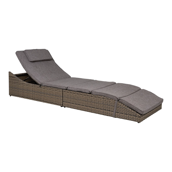 Silla de bronceado Split con almohada